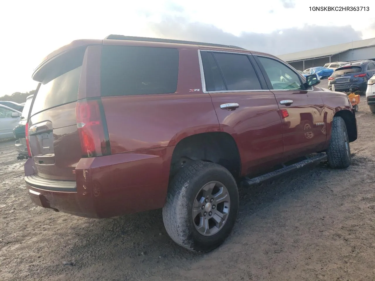 1GNSKBKC2HR363713 2017 Chevrolet Tahoe K1500 Lt