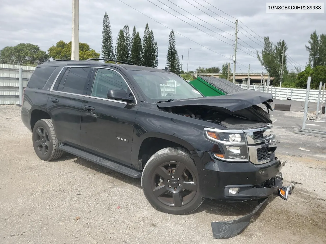 2017 Chevrolet Tahoe C1500 Lt VIN: 1GNSCBKC0HR289933 Lot: 80881464