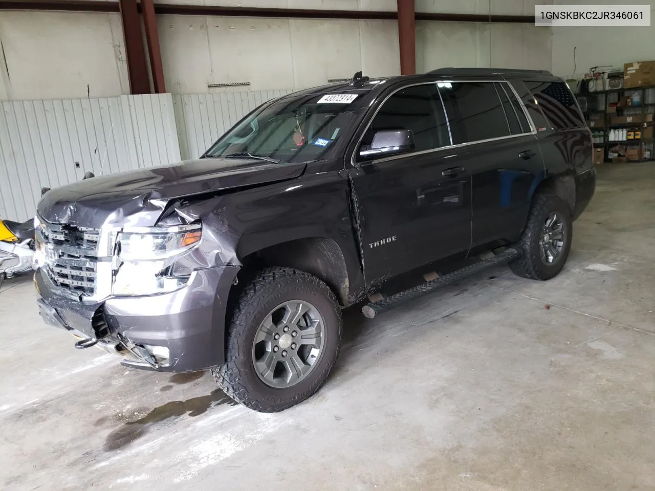 2018 Chevrolet Tahoe K1500 Lt VIN: 1GNSKBKC2JR346061 Lot: 43072914