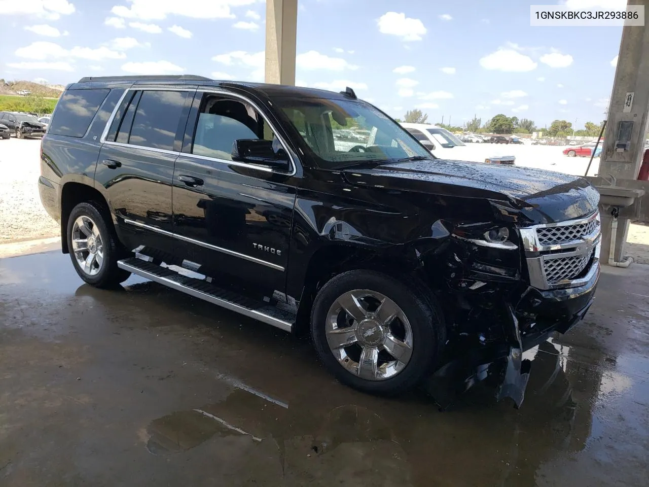 2018 Chevrolet Tahoe K1500 Lt VIN: 1GNSKBKC3JR293886 Lot: 54249494