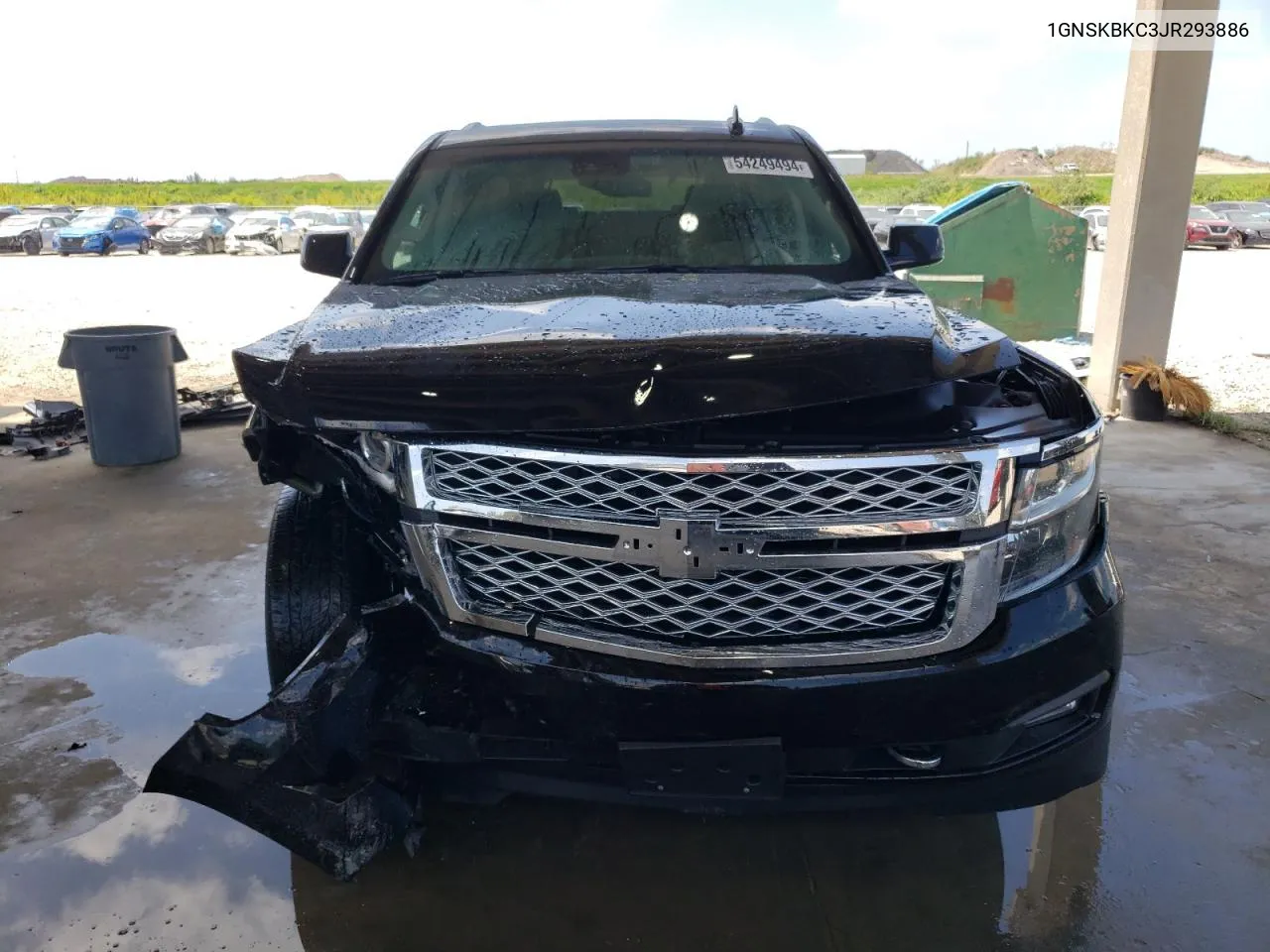 2018 Chevrolet Tahoe K1500 Lt VIN: 1GNSKBKC3JR293886 Lot: 54249494