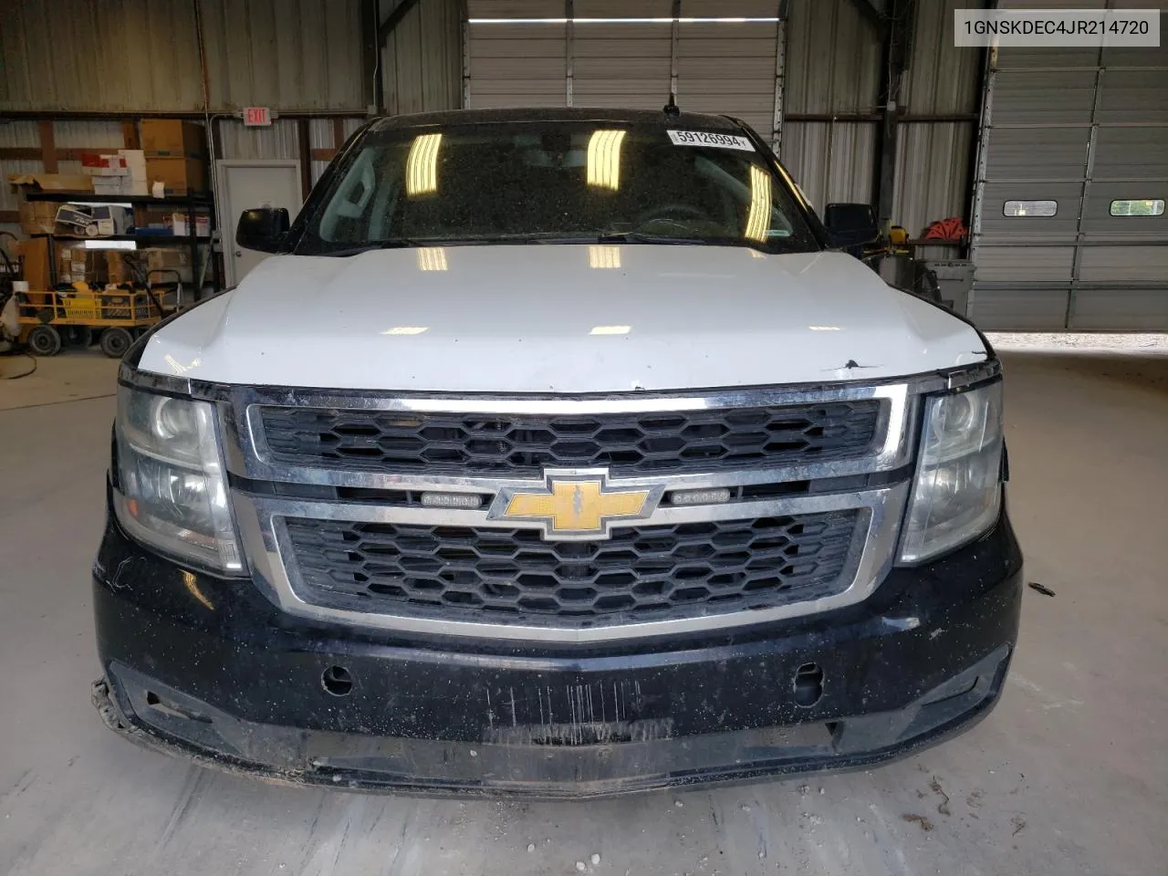 2018 Chevrolet Tahoe Police VIN: 1GNSKDEC4JR214720 Lot: 59126994