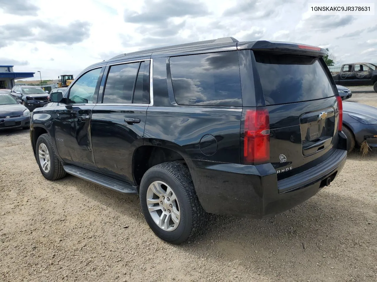 2018 Chevrolet Tahoe K1500 Ls VIN: 1GNSKAKC9JR378631 Lot: 61082734