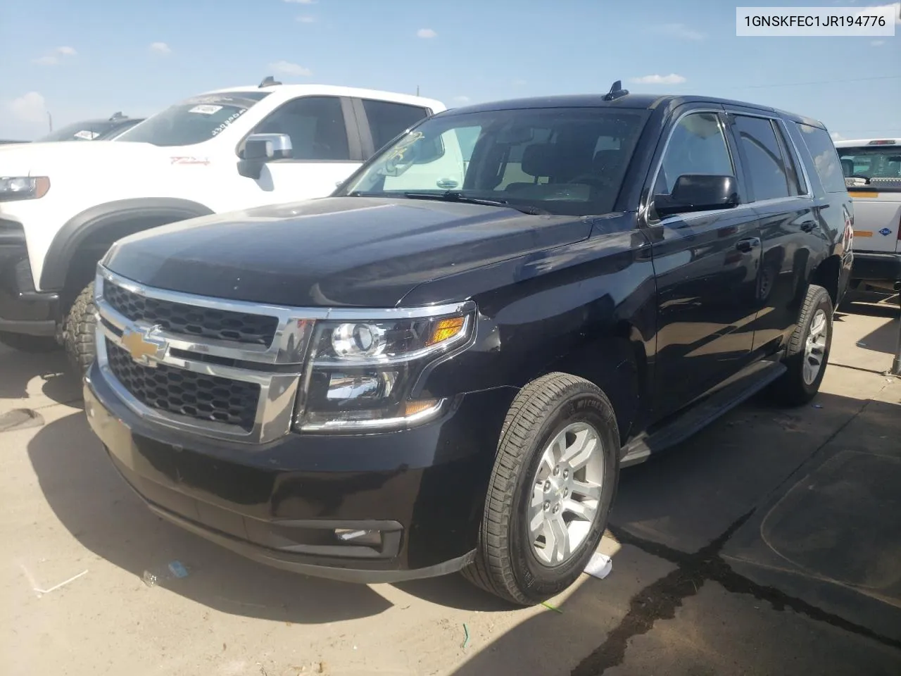 2018 Chevrolet Tahoe Special VIN: 1GNSKFEC1JR194776 Lot: 61111444