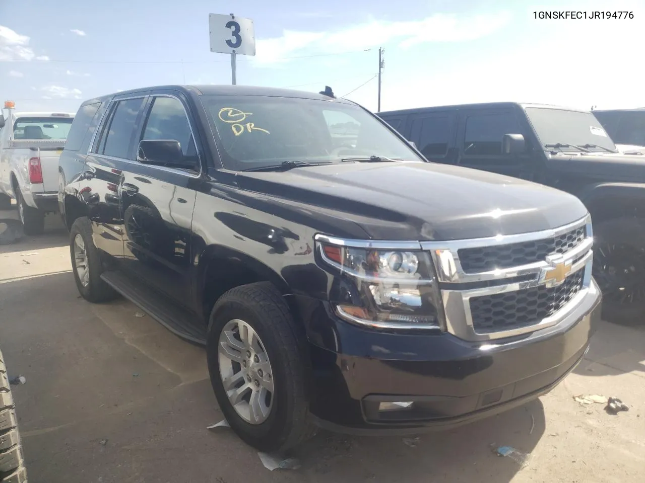 1GNSKFEC1JR194776 2018 Chevrolet Tahoe Special