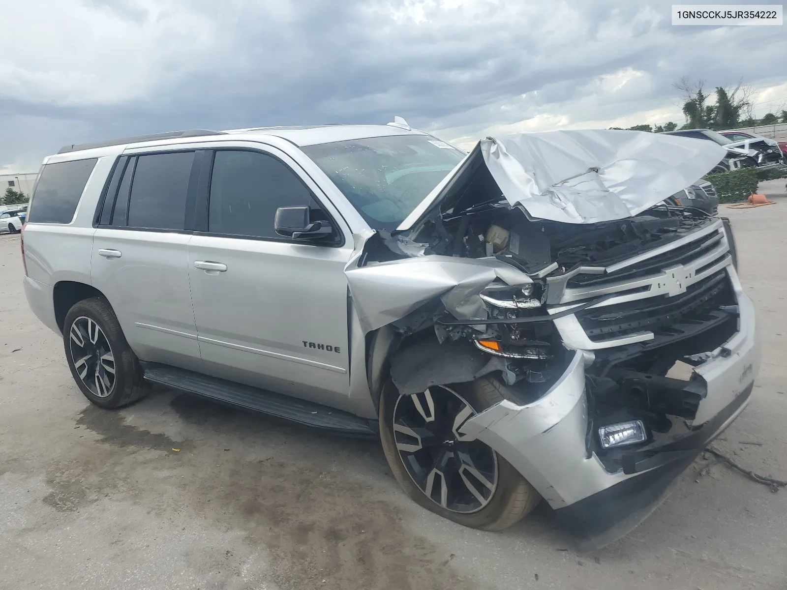 2018 Chevrolet Tahoe C1500 Premier VIN: 1GNSCCKJ5JR354222 Lot: 63636604