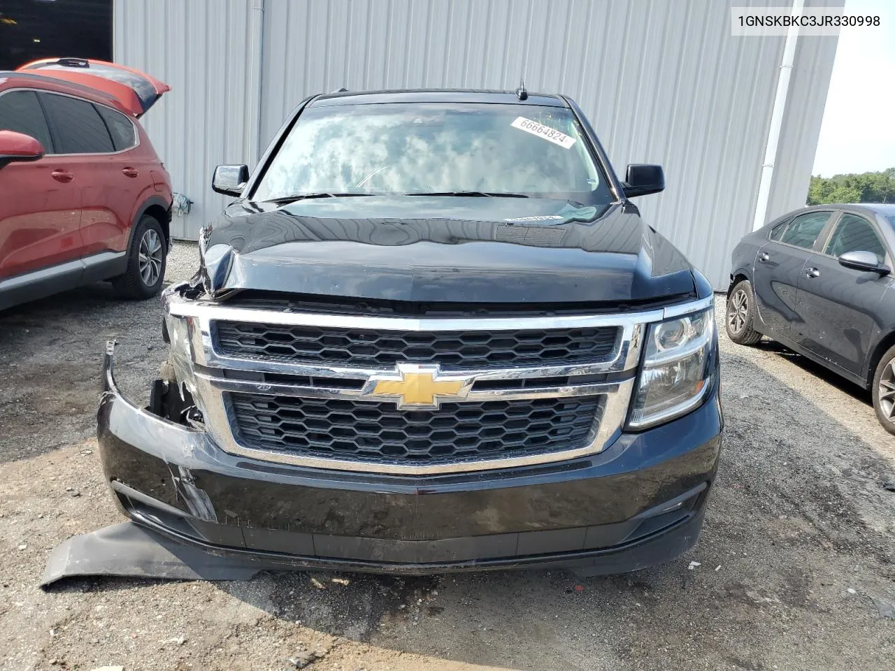 1GNSKBKC3JR330998 2018 Chevrolet Tahoe K1500 Lt