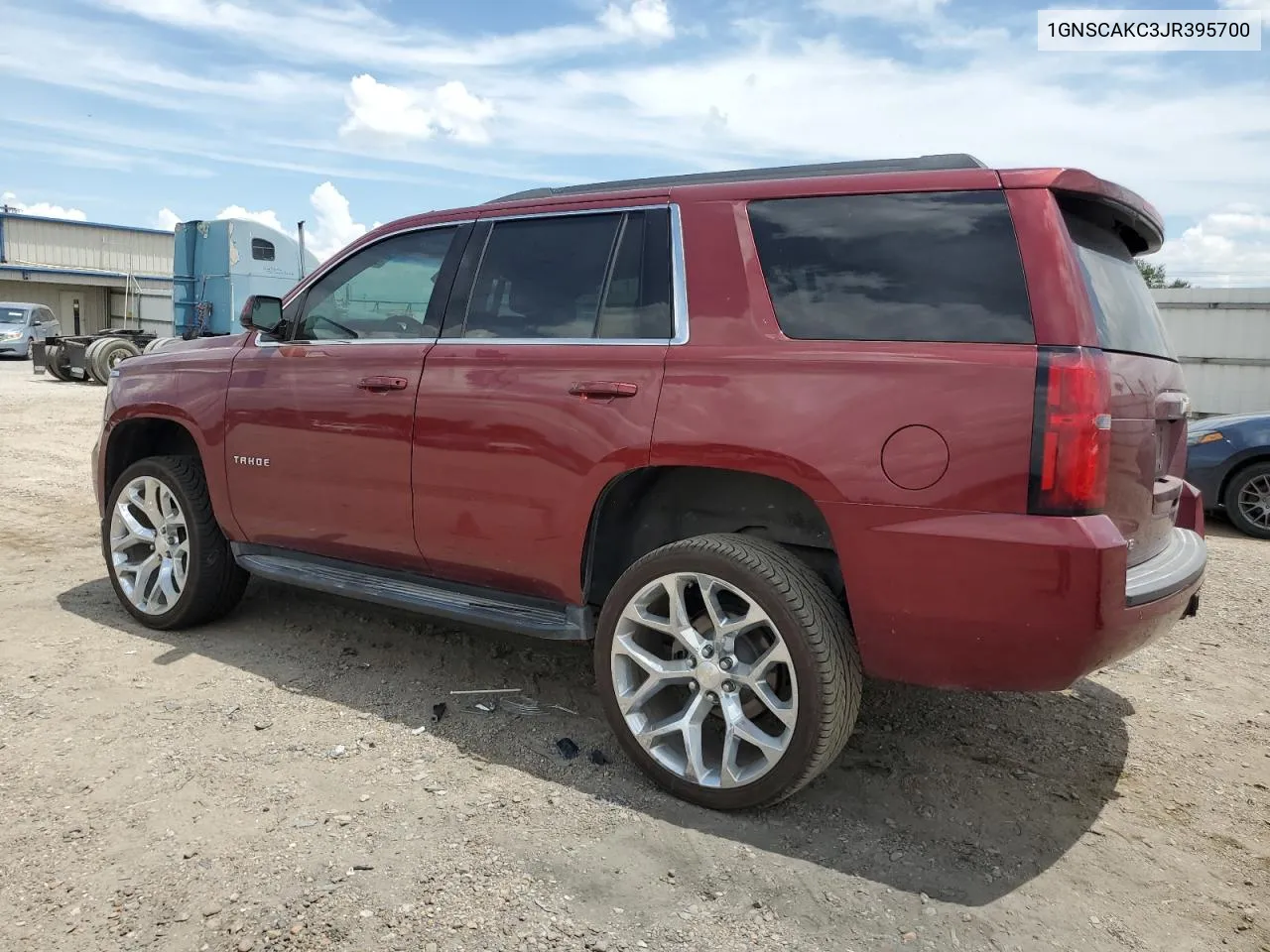 2018 Chevrolet Tahoe C1500 Ls VIN: 1GNSCAKC3JR395700 Lot: 67600114