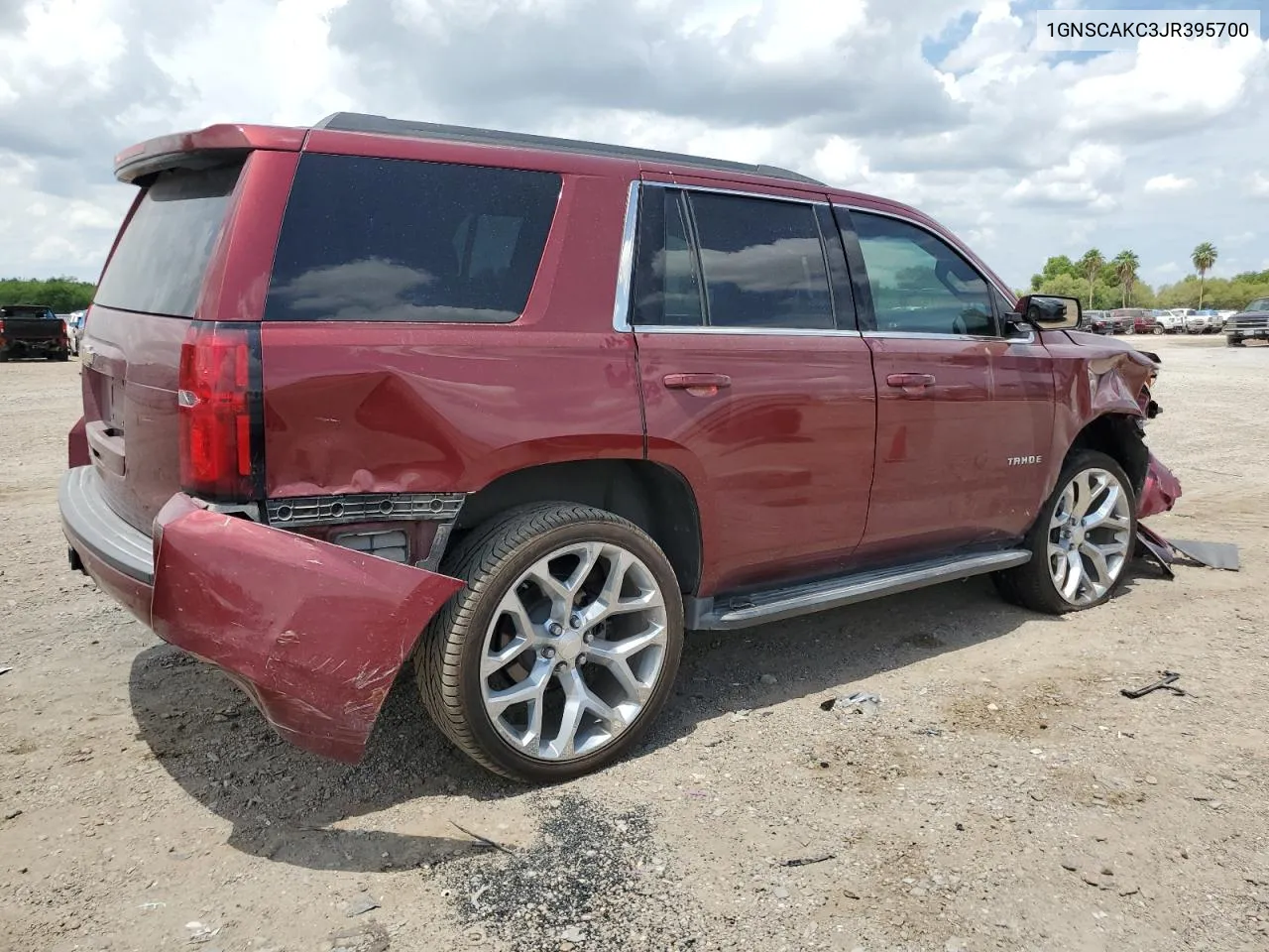 2018 Chevrolet Tahoe C1500 Ls VIN: 1GNSCAKC3JR395700 Lot: 67600114