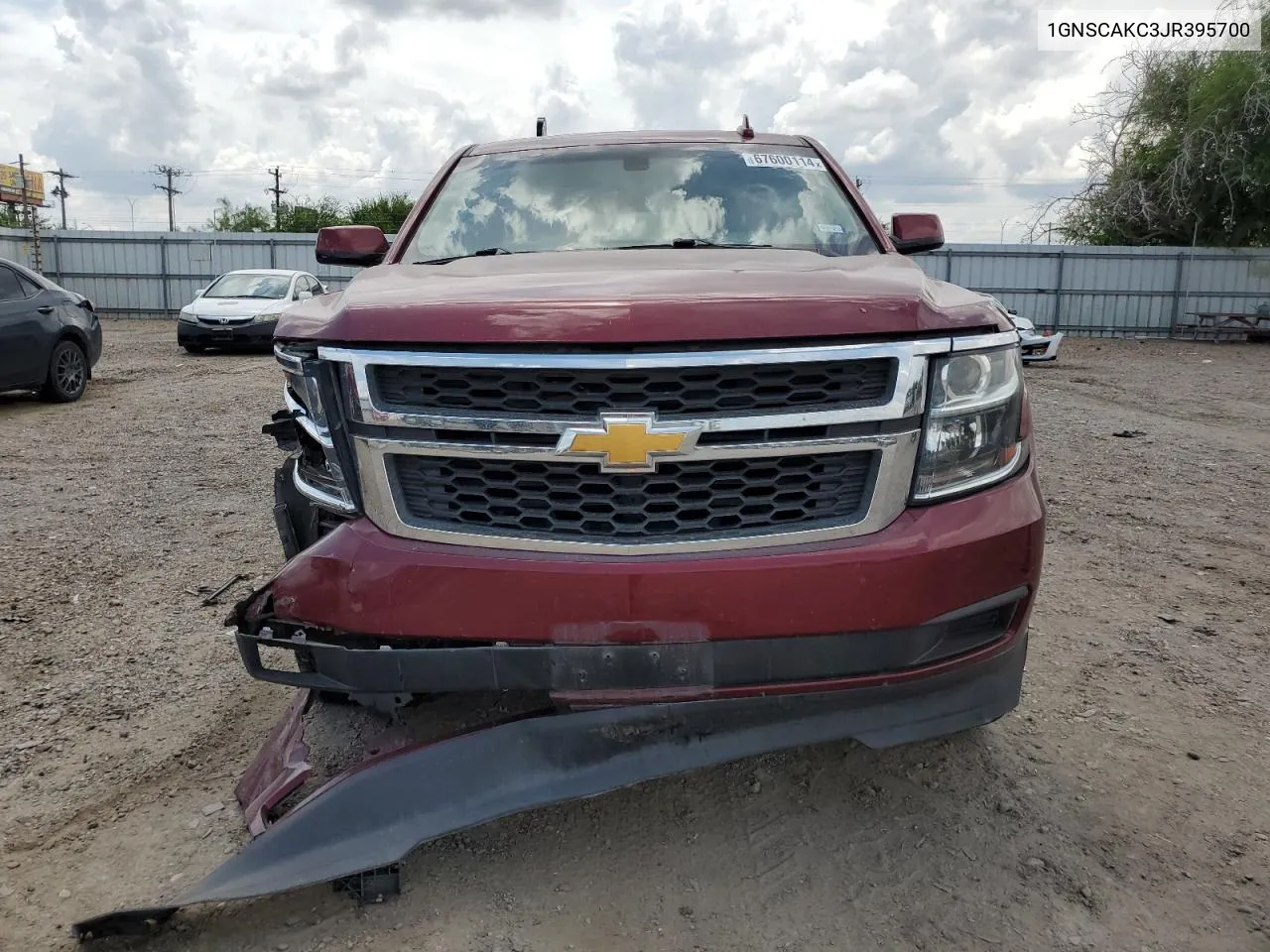 2018 Chevrolet Tahoe C1500 Ls VIN: 1GNSCAKC3JR395700 Lot: 67600114