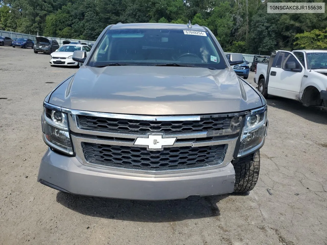 2018 Chevrolet Tahoe C1500 Ls VIN: 1GNSCAKC8JR155638 Lot: 67848254