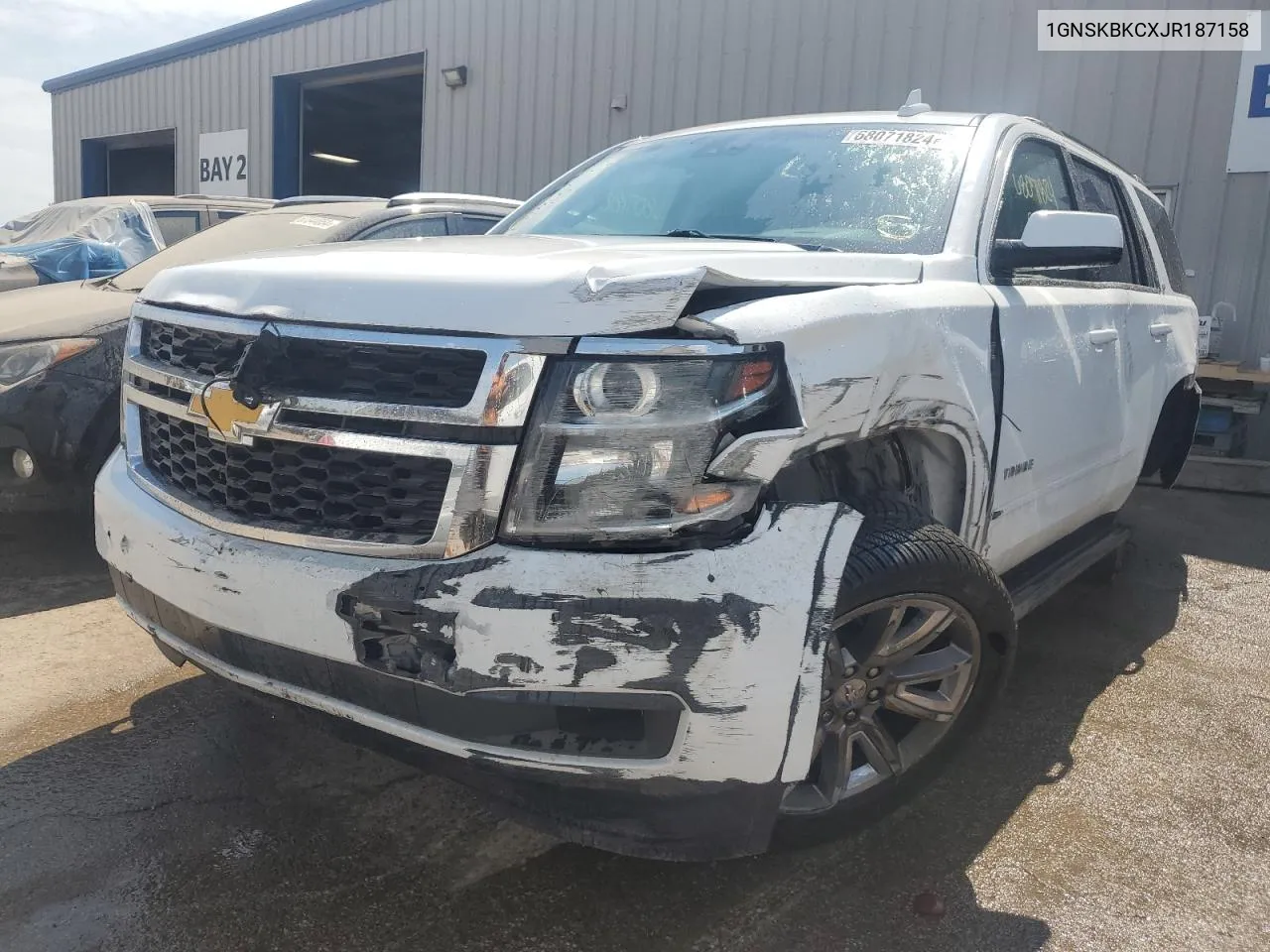 2018 Chevrolet Tahoe K1500 Lt VIN: 1GNSKBKCXJR187158 Lot: 68071824