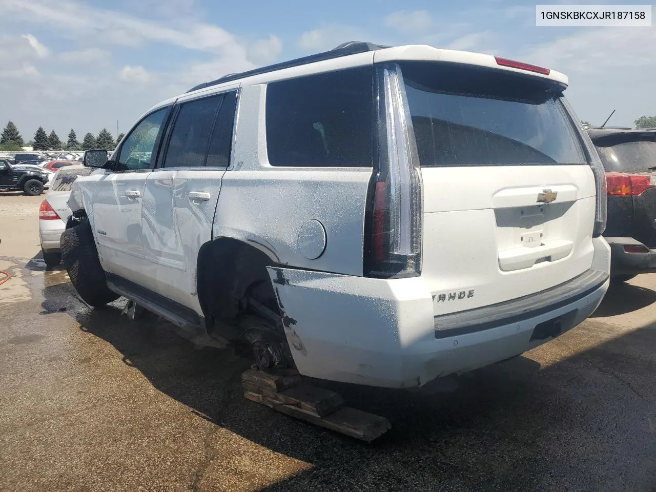 2018 Chevrolet Tahoe K1500 Lt VIN: 1GNSKBKCXJR187158 Lot: 68071824