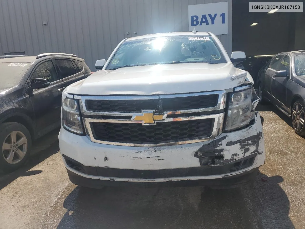 2018 Chevrolet Tahoe K1500 Lt VIN: 1GNSKBKCXJR187158 Lot: 68071824