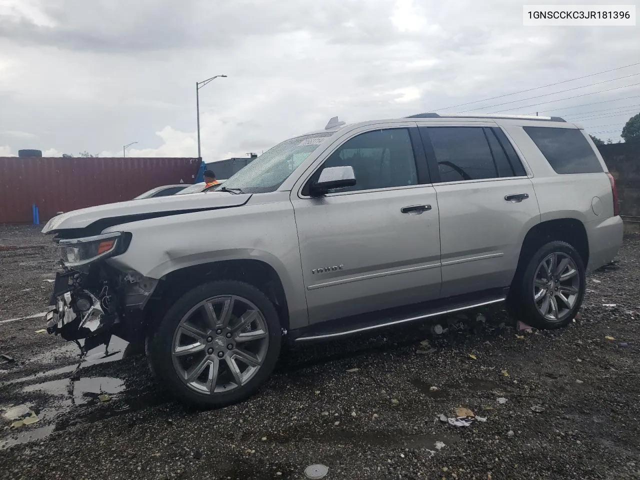 2018 Chevrolet Tahoe C1500 Premier VIN: 1GNSCCKC3JR181396 Lot: 70563714