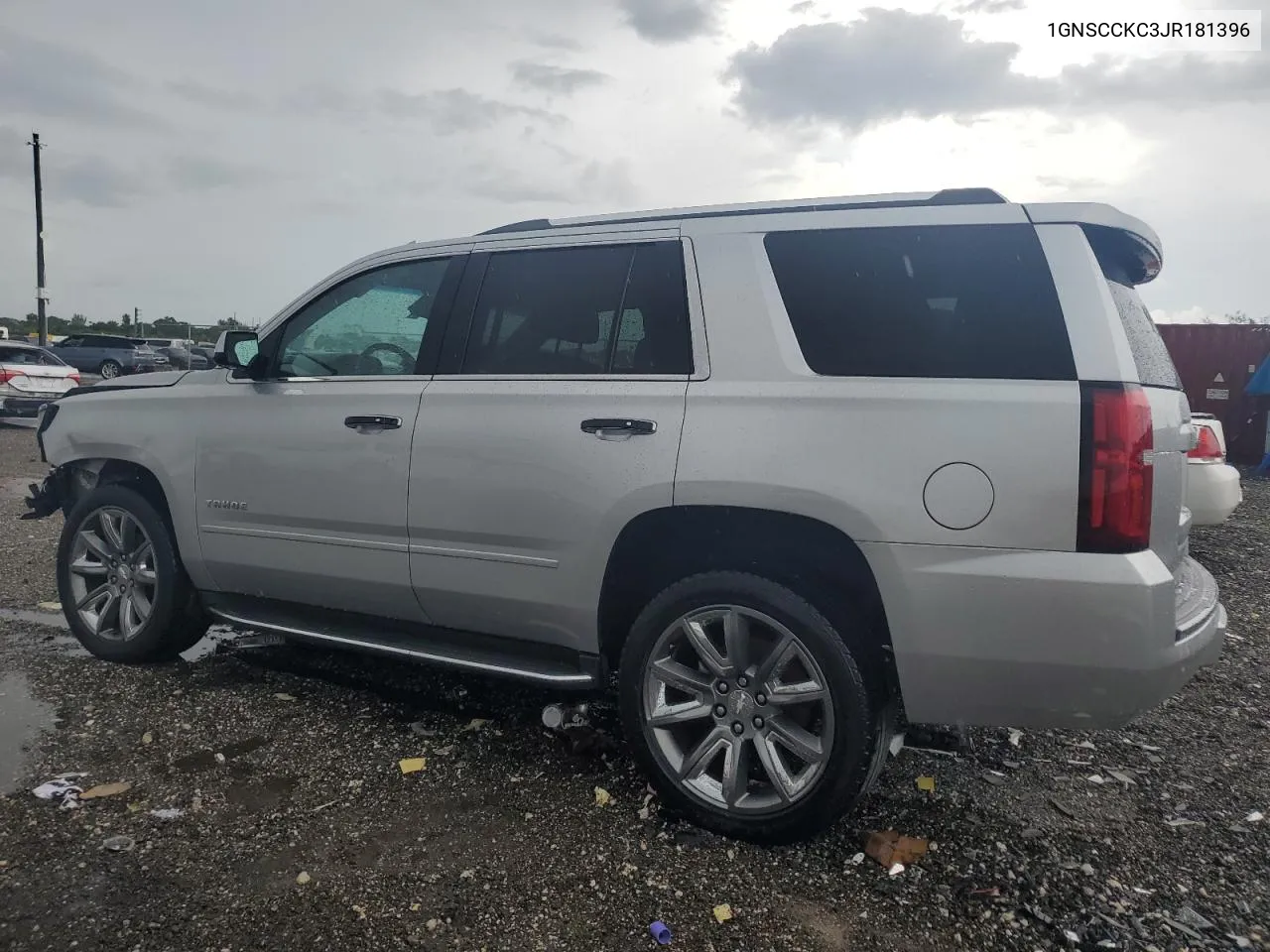 2018 Chevrolet Tahoe C1500 Premier VIN: 1GNSCCKC3JR181396 Lot: 70563714