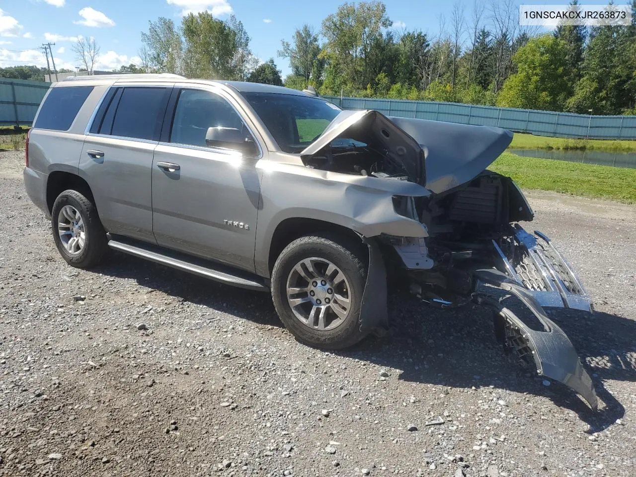 2018 Chevrolet Tahoe C1500 Ls VIN: 1GNSCAKCXJR263873 Lot: 70794114