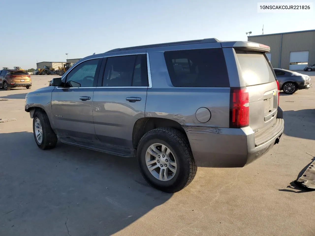 2018 Chevrolet Tahoe C1500 Ls VIN: 1GNSCAKC0JR221826 Lot: 70957464