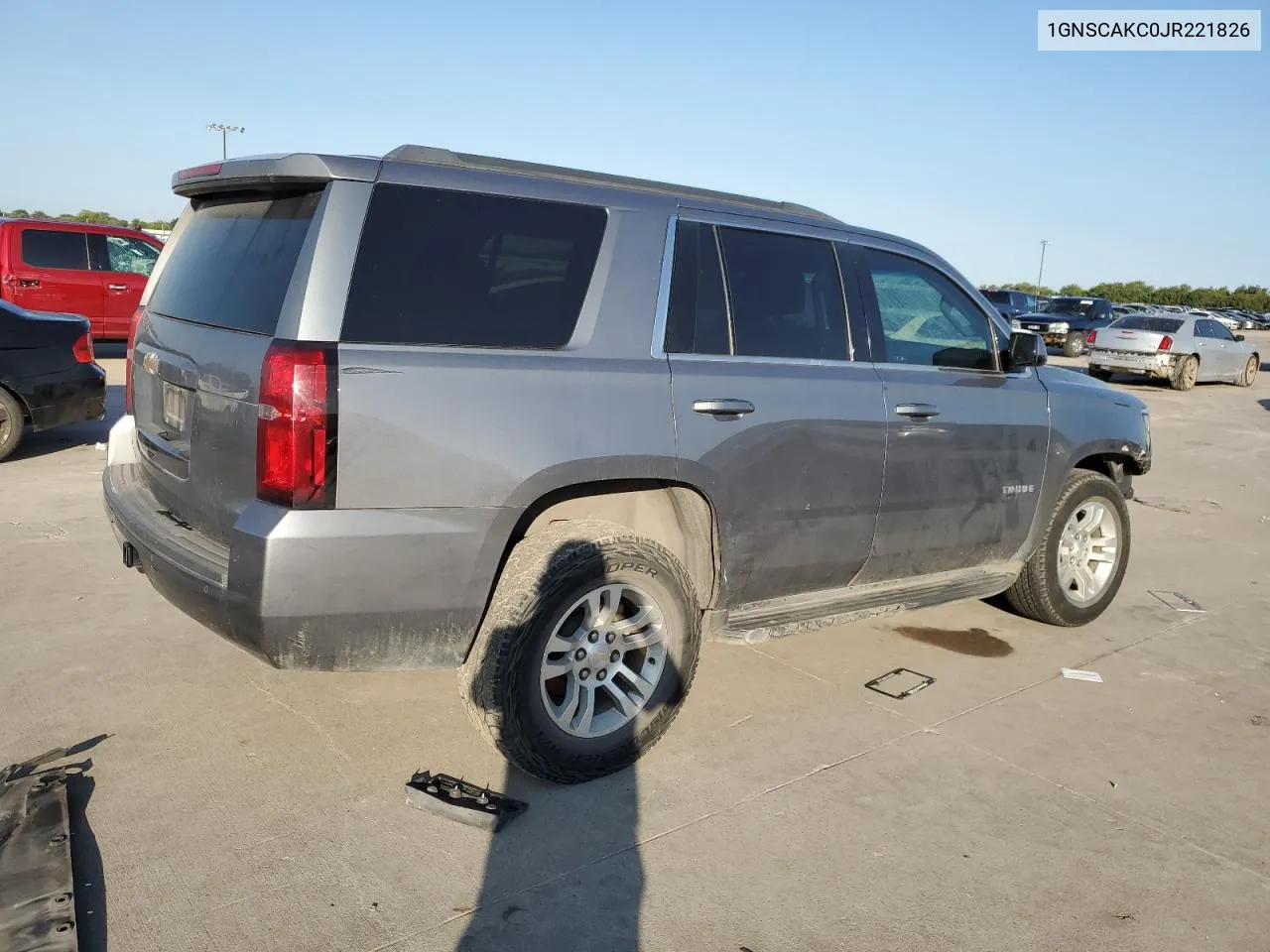 2018 Chevrolet Tahoe C1500 Ls VIN: 1GNSCAKC0JR221826 Lot: 70957464