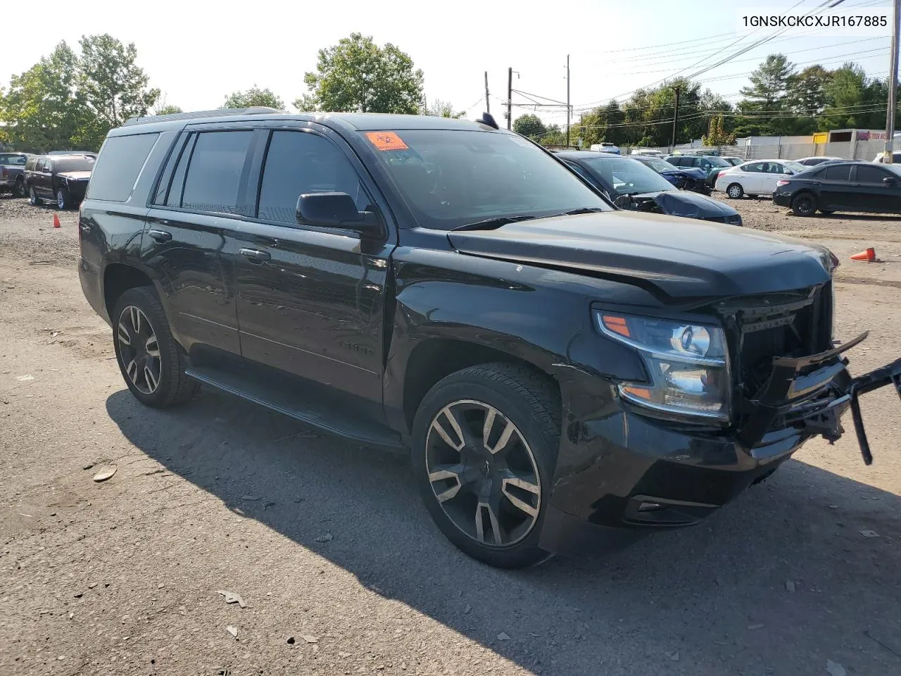 1GNSKCKCXJR167885 2018 Chevrolet Tahoe K1500 Premier