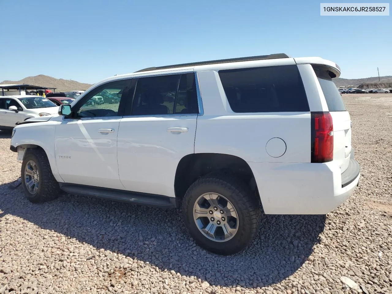 2018 Chevrolet Tahoe K1500 Ls VIN: 1GNSKAKC6JR258527 Lot: 71314804