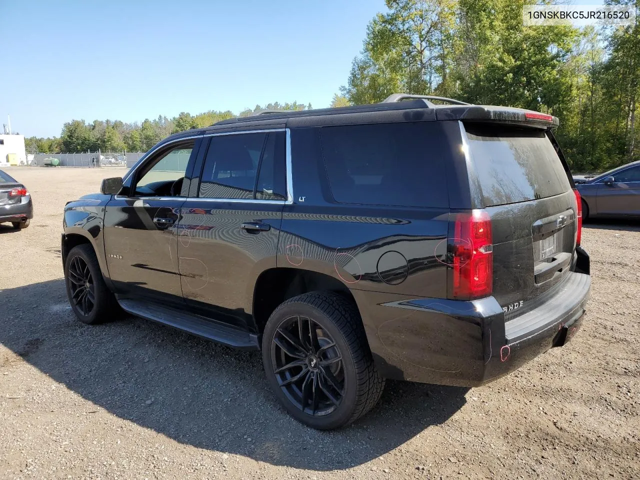 2018 Chevrolet Tahoe K1500 Lt VIN: 1GNSKBKC5JR216520 Lot: 71534484