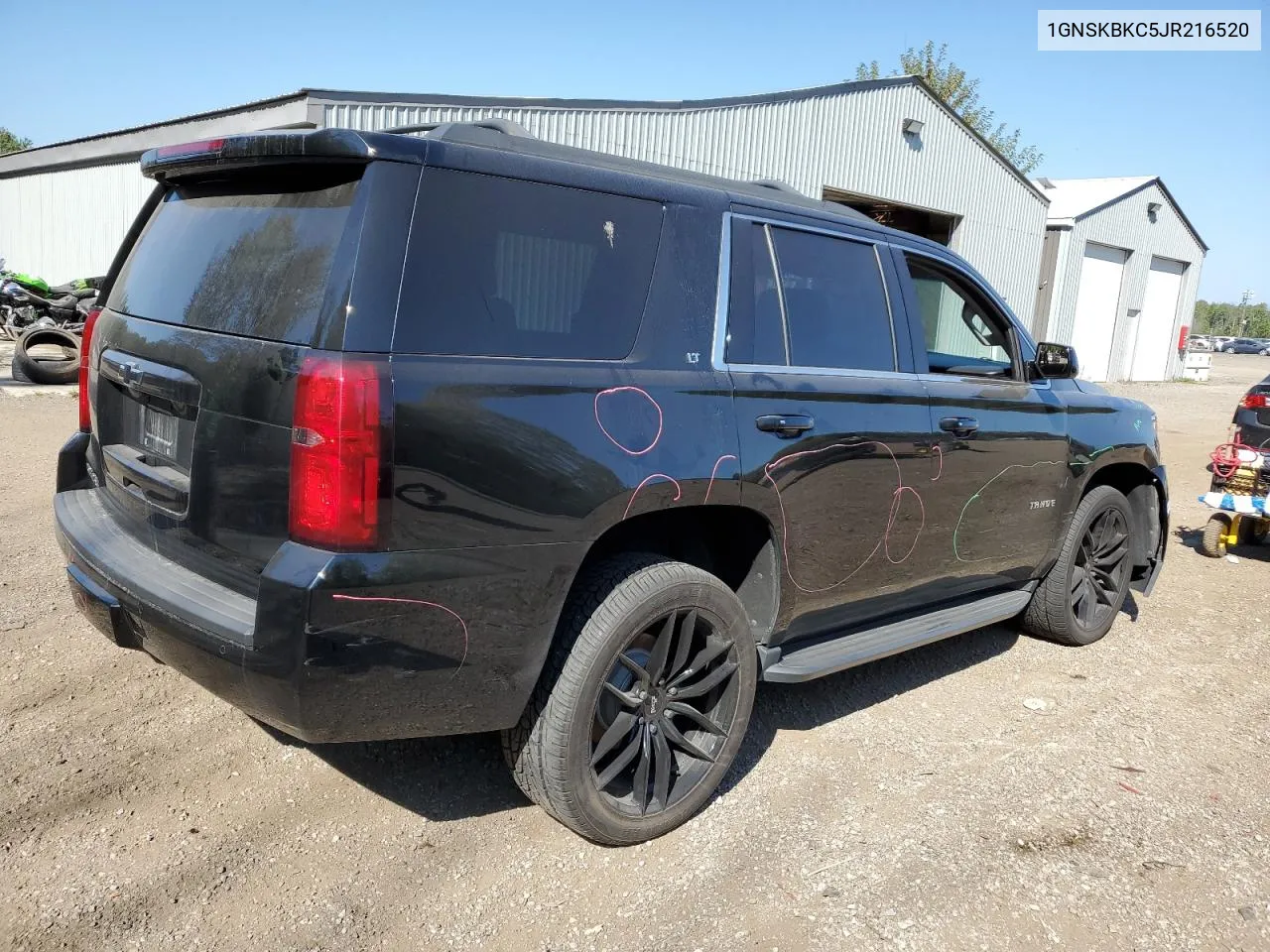 2018 Chevrolet Tahoe K1500 Lt VIN: 1GNSKBKC5JR216520 Lot: 71534484