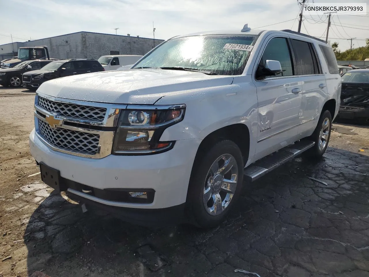 2018 Chevrolet Tahoe K1500 Lt VIN: 1GNSKBKC5JR379393 Lot: 71621934