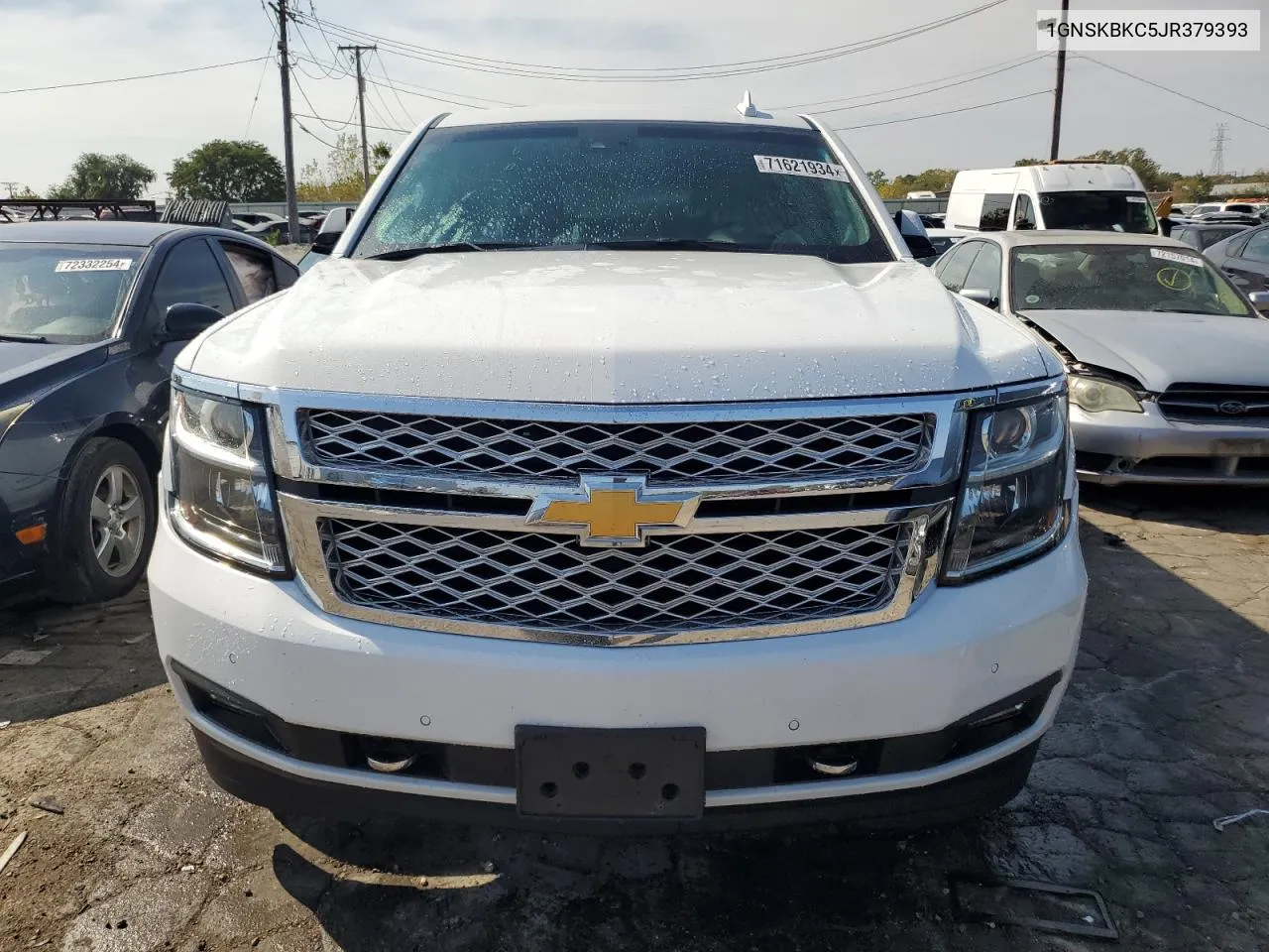 1GNSKBKC5JR379393 2018 Chevrolet Tahoe K1500 Lt