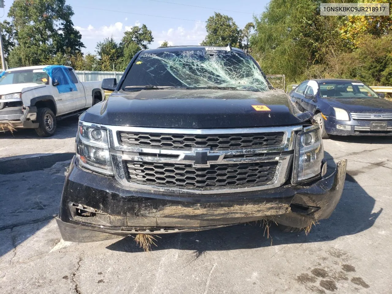 2018 Chevrolet Tahoe K1500 Lt VIN: 1GNSKBKC9JR218917 Lot: 72210844