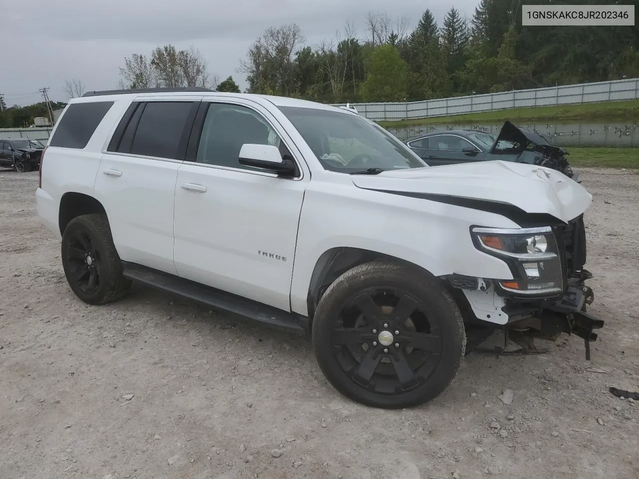 2018 Chevrolet Tahoe K1500 Ls VIN: 1GNSKAKC8JR202346 Lot: 72432634