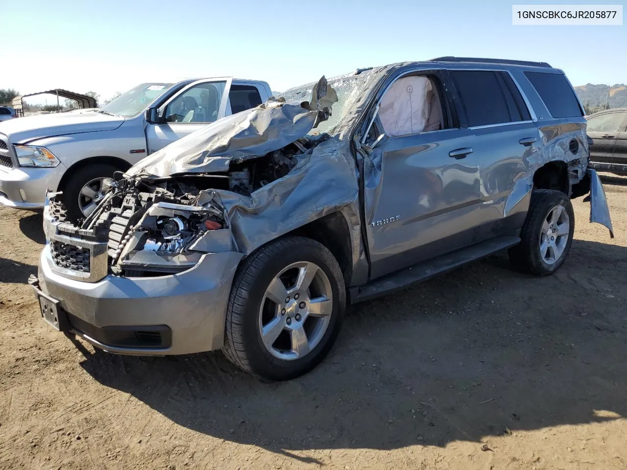 2018 Chevrolet Tahoe C1500 Lt VIN: 1GNSCBKC6JR205877 Lot: 72893364