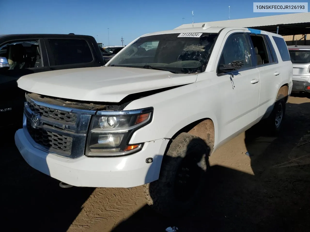 2018 Chevrolet Tahoe Special VIN: 1GNSKFEC0JR126193 Lot: 73133434