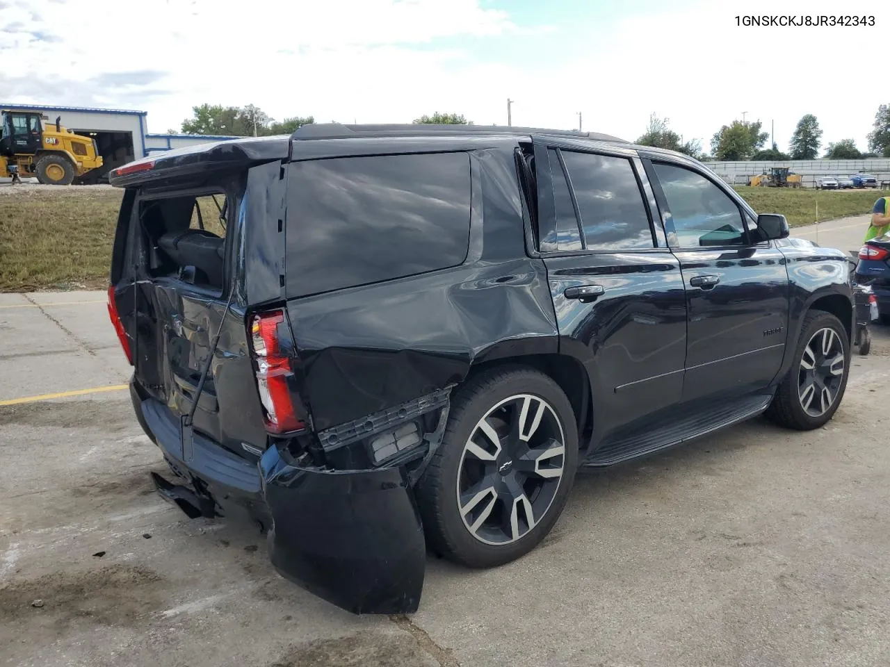 2018 Chevrolet Tahoe K1500 Premier VIN: 1GNSKCKJ8JR342343 Lot: 73187054