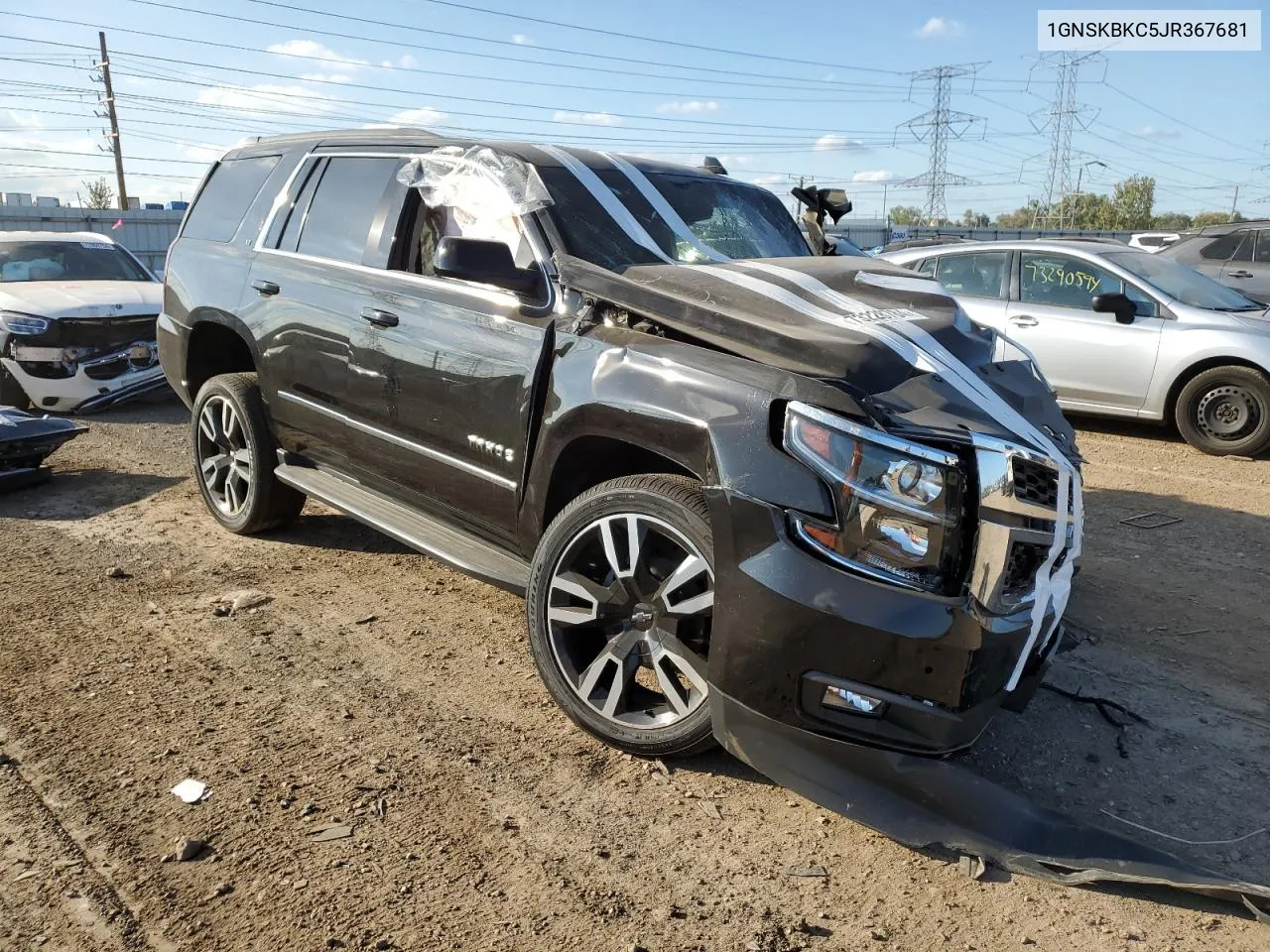 2018 Chevrolet Tahoe K1500 Lt VIN: 1GNSKBKC5JR367681 Lot: 73228784