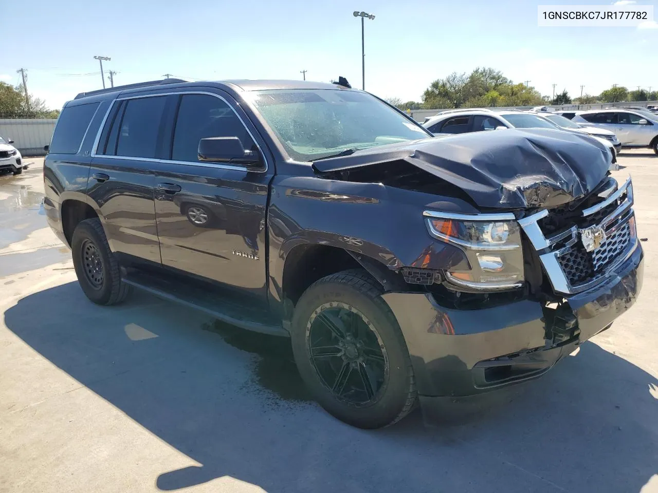 2018 Chevrolet Tahoe C1500 Lt VIN: 1GNSCBKC7JR177782 Lot: 73240494