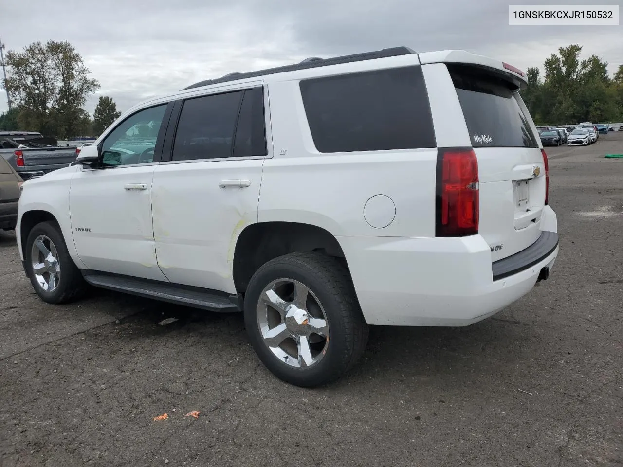 2018 Chevrolet Tahoe K1500 Lt VIN: 1GNSKBKCXJR150532 Lot: 73764434