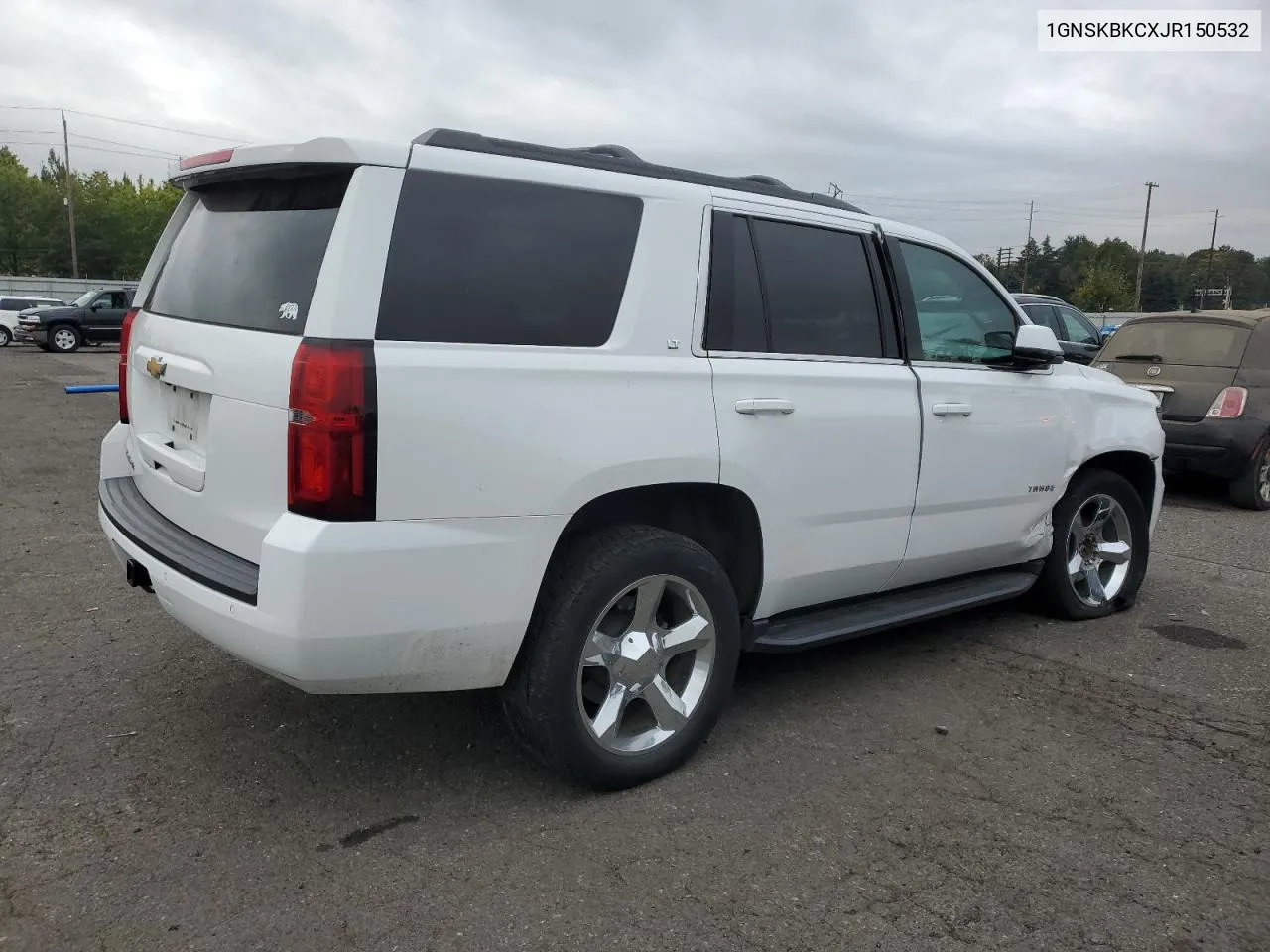 1GNSKBKCXJR150532 2018 Chevrolet Tahoe K1500 Lt