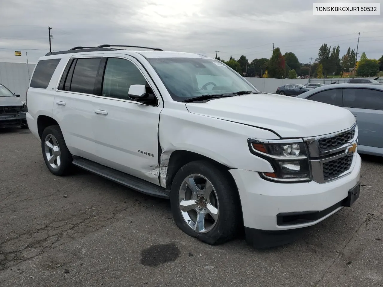 1GNSKBKCXJR150532 2018 Chevrolet Tahoe K1500 Lt