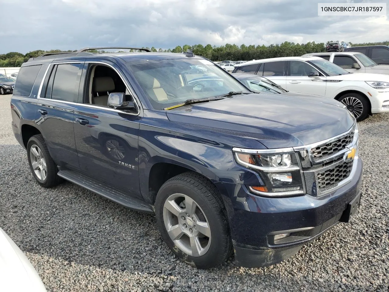 2018 Chevrolet Tahoe C1500 Lt VIN: 1GNSCBKC7JR187597 Lot: 73853184