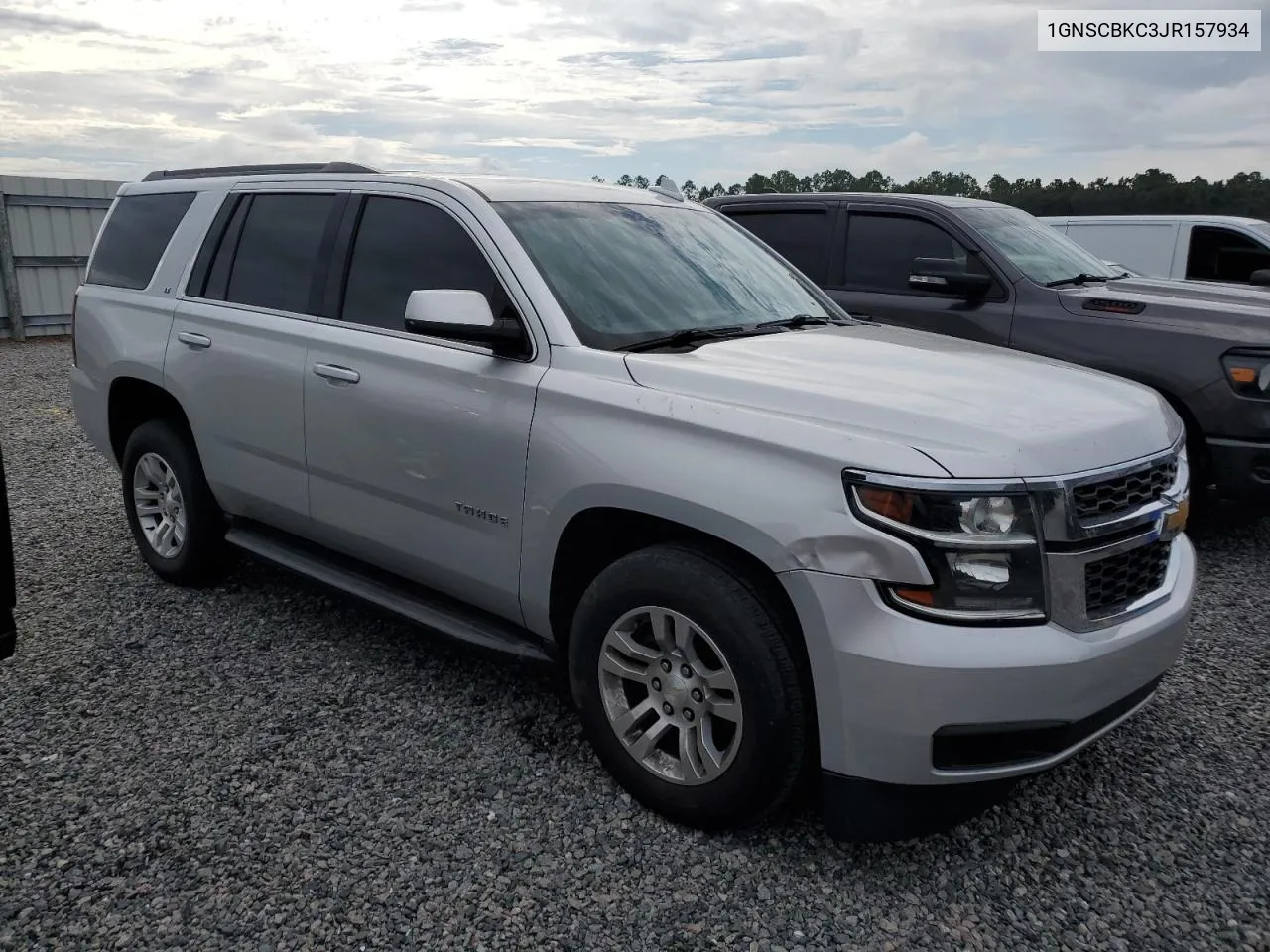 2018 Chevrolet Tahoe C1500 Lt VIN: 1GNSCBKC3JR157934 Lot: 73886444