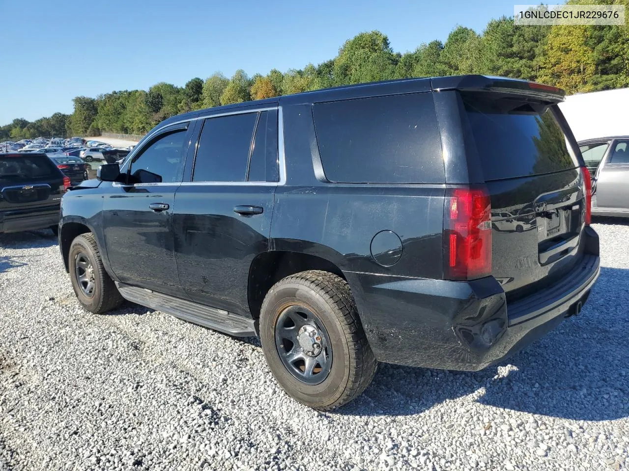 2018 Chevrolet Tahoe Police VIN: 1GNLCDEC1JR229676 Lot: 73955834