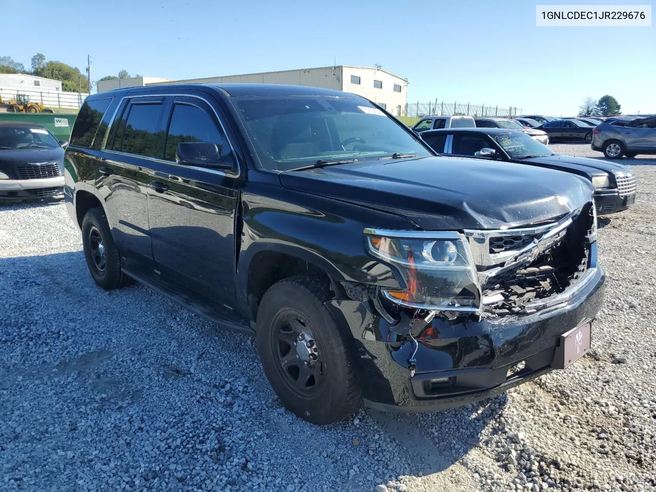 2018 Chevrolet Tahoe Police VIN: 1GNLCDEC1JR229676 Lot: 73955834