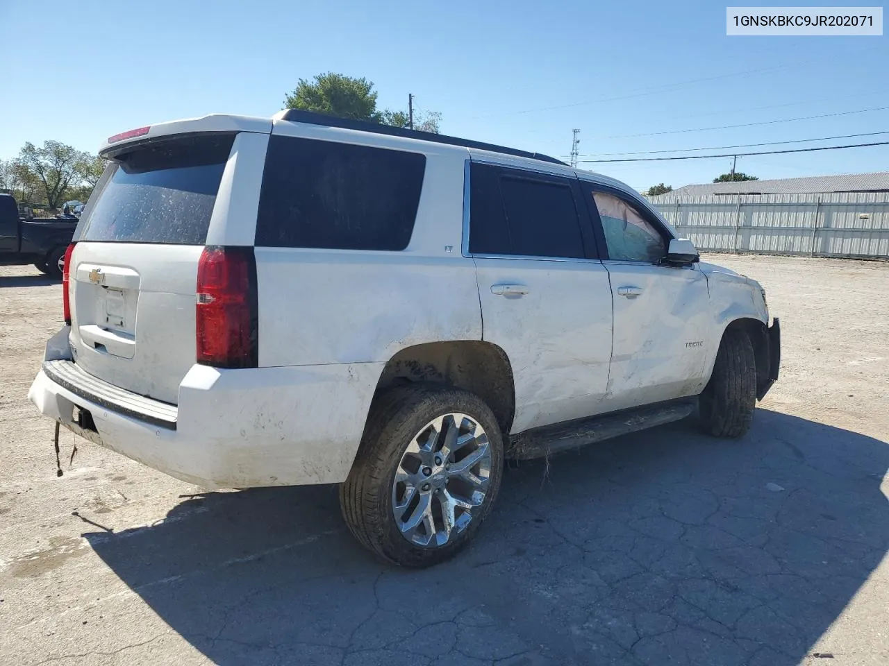 2018 Chevrolet Tahoe K1500 Lt VIN: 1GNSKBKC9JR202071 Lot: 74132434