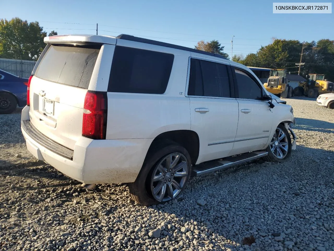 2018 Chevrolet Tahoe K1500 Lt VIN: 1GNSKBKCXJR172871 Lot: 74571724