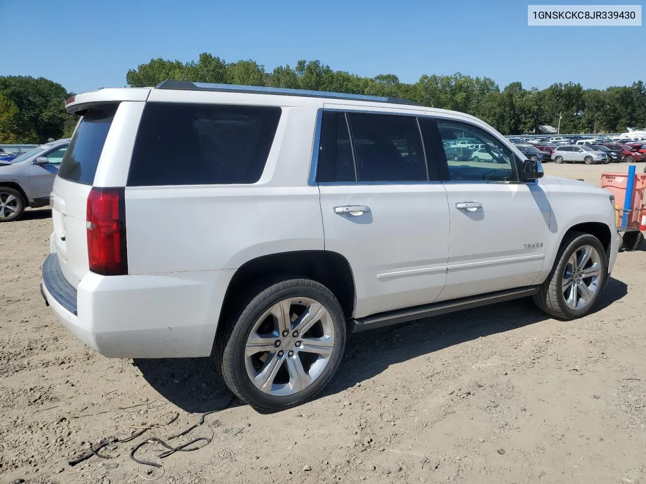 2018 Chevrolet Tahoe K1500 Premier VIN: 1GNSKCKC8JR339430 Lot: 74758244