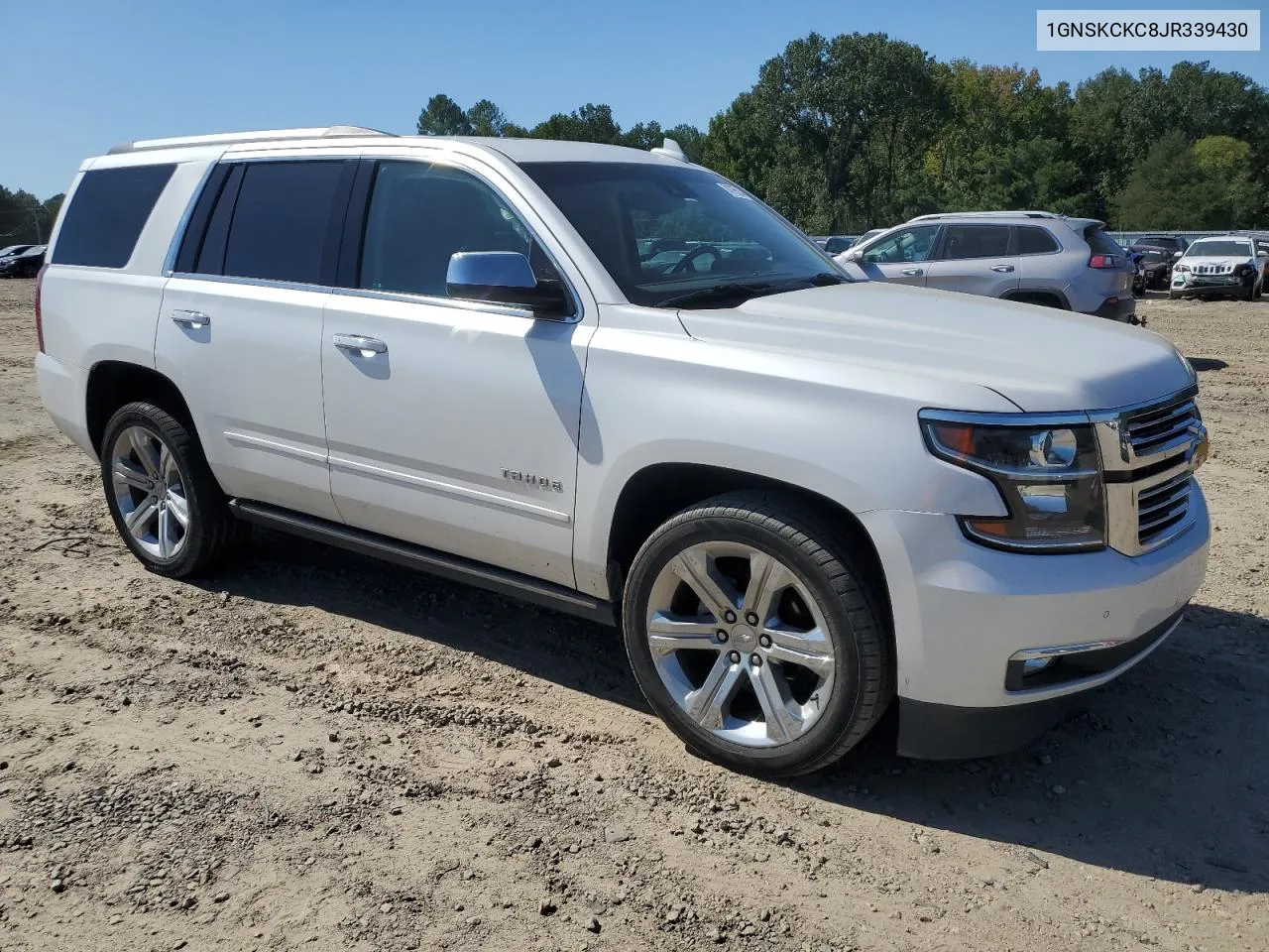 2018 Chevrolet Tahoe K1500 Premier VIN: 1GNSKCKC8JR339430 Lot: 74758244