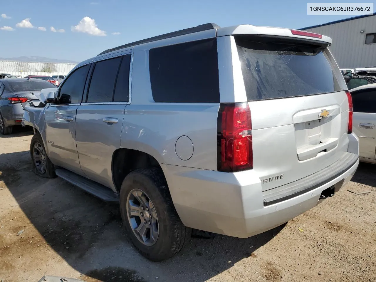 2018 Chevrolet Tahoe C1500 Ls VIN: 1GNSCAKC6JR376672 Lot: 74823734