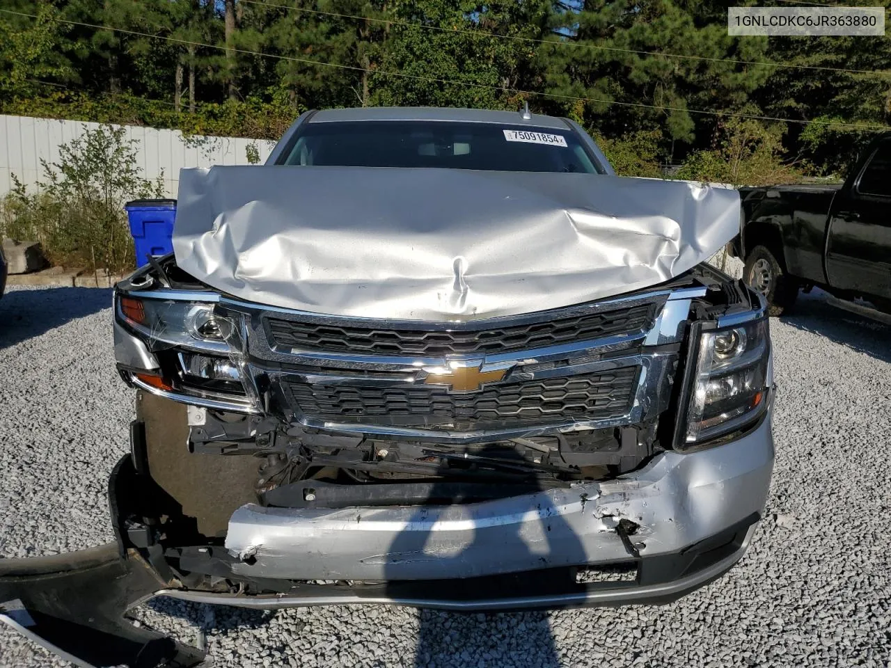 2018 Chevrolet Tahoe Police VIN: 1GNLCDKC6JR363880 Lot: 75091854