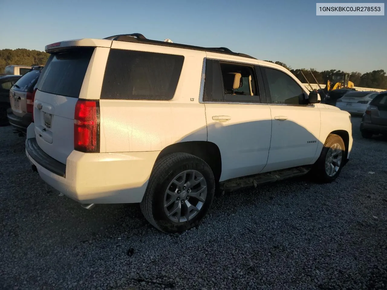 2018 Chevrolet Tahoe K1500 Lt VIN: 1GNSKBKC0JR278553 Lot: 75245474